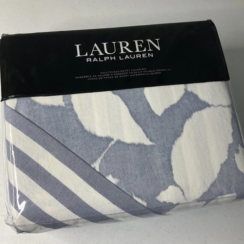 NEW Ralph Lauren Willa Floral Cotton Full/Queen Duvet Cover & Shams 3pc Set $300 - 第 1/6 張圖片