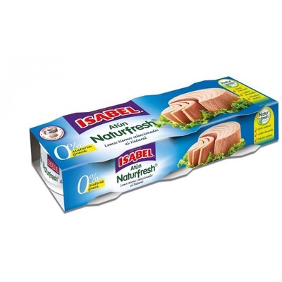 Isabel Atún Naturfresh Natural Tripack (RO-100) (3x92g)