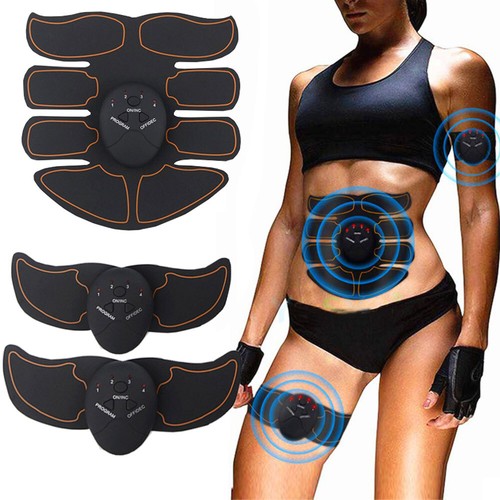 NEW Electric Muscle ABS Belt Belly Shaper Toner Machine Toning Simulation Burner - Picture 2 of 5
