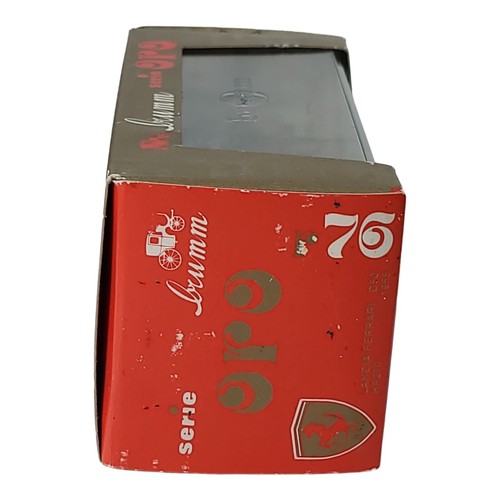BRUMM - R76 LANCIA FERRARI HP 270 D50 1955 #22 - 1/43 Italy Box Shows Edge Wear - Picture 4 of 8