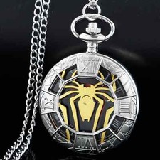 Spiderman Pocket Watch Pendant Watch Nice