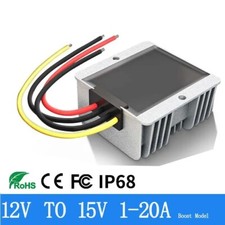 DC DC Step-Up Module 12V to 15V 5A 8A 10A 15A 20A Boost Converter 9-14V 300W