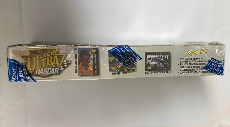 1996 Fleer Ultra Update NASCAR Racing Hobby Box Factory Sealed 24 Pack HTF - Image 4 of 4