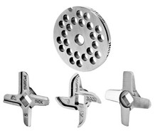 Fleischwolfscheibe oder Messer kompatibel mit Bosch MUM 4 und MUM 5 