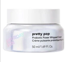 SATURDAY SKIN Pretty Pop PROBIOTIC POWER WHIPPED CREAM - 50ml NEW In Box