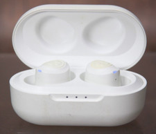 JLab JBuds Air Wireless Signature Bluetooth Earbuds  Charging Case, White