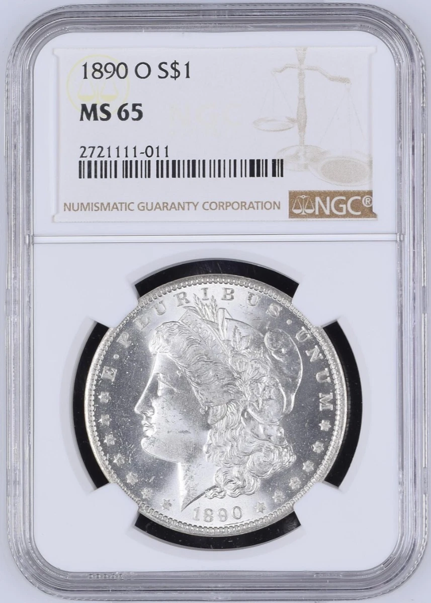 NGC 1890 Year Grade MS 65 Morgan Dollars (1878-1921) for sale | eBay