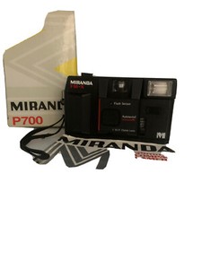 Vintage Miranda P700 Auto Flash Point And Shoot Camera - 35mm