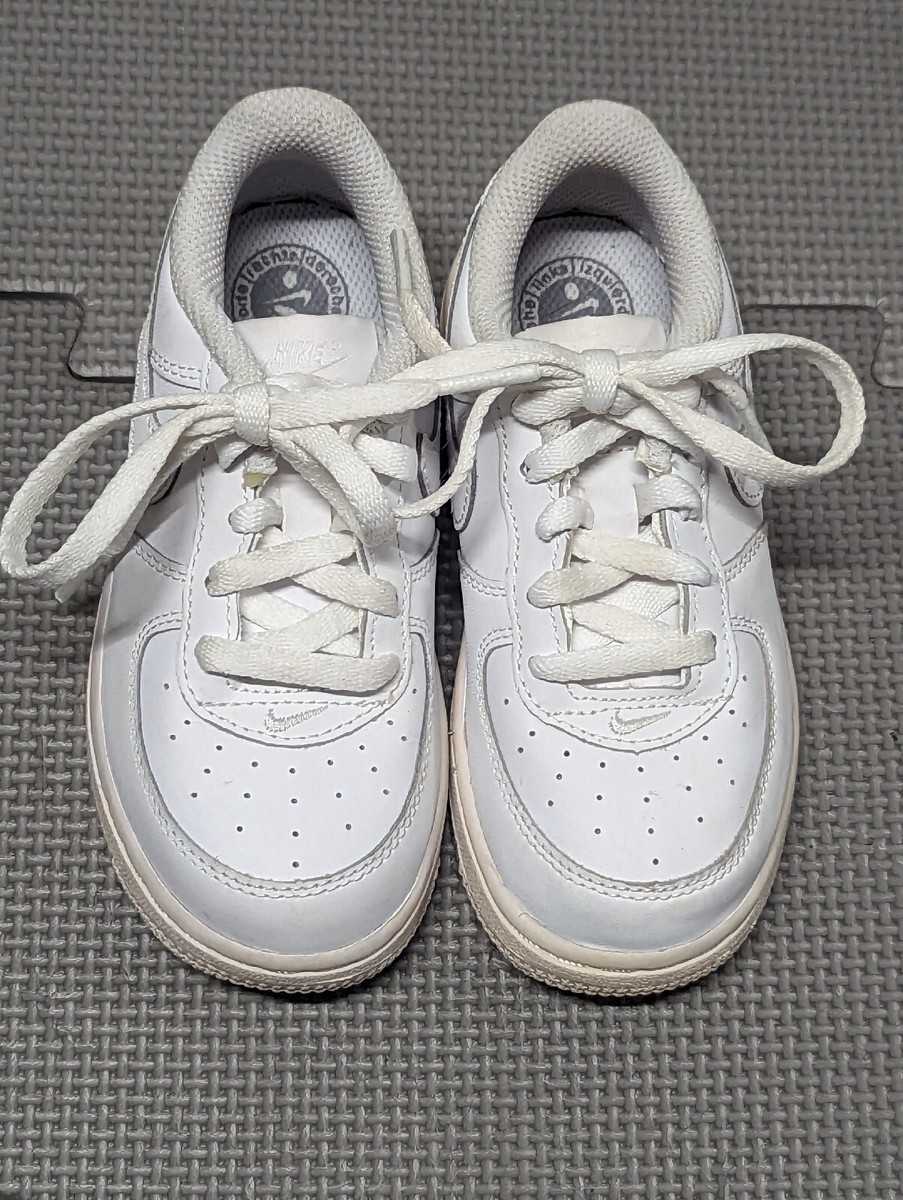 Nike Air Force 1 Low White Unisex Athletic Shoe Size 9C Child Size | eBay