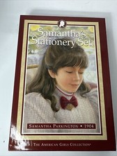 American Girl Samantha Stationery Set Box Semi Complete 1996