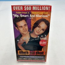 SHE'S ALL THAT  Sealed Demo Screener Freddie Prinze Jr Rachel Leigh Cook 1999