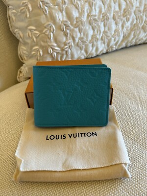 LOUIS VUITTON MULTIPLE WALLET BABY BLUE SOLD OUT EVERYWHERE