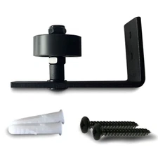 Floor guide for sliding barn door hardware adjustable stay roller smooth roll