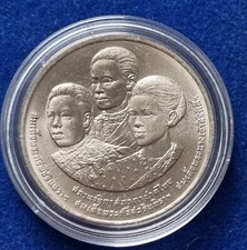 COIN MONETA KING RAMA THAILANDIA 10 BAHT 1993 CROCE ROSSA THAILANDESE RED CROSS