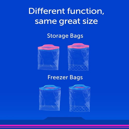 Bolsas de congelador rectangulares fáciles de llenar - Bolsas de 100 cuartos de galón para almacenamiento versátil - Imagen 10 de 11