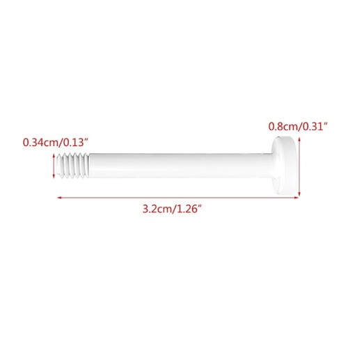 Set of 4 Computer Case Fan Fixing Screw Convenient Mounting and Dismounting - Photo 8/8