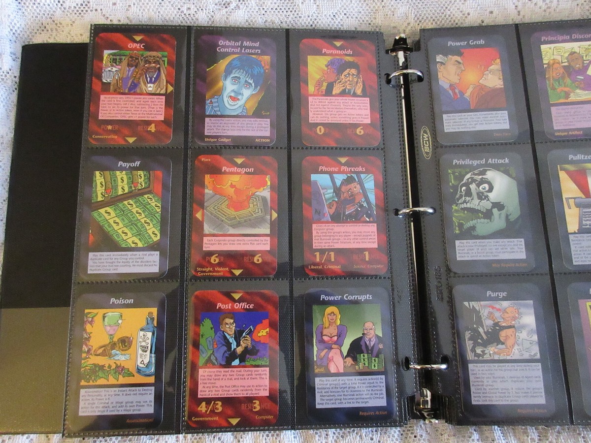 All 200 UL + 50 ASSASSINS Common Sets 1995 ILLUMINATI INWO Card