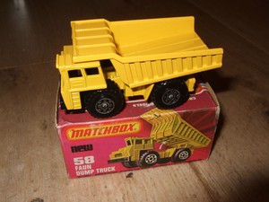 matchbox faun dump truck