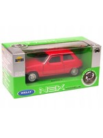 Renault 5 Welly MaßStab:1:34 Metall-Kunststoff Rot Ovp Modellauto
