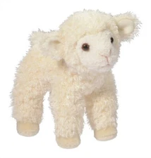 Douglas Cuddle Toys Little Bit Lamb # 1510 Stuffed Animal Toy