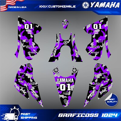 Graphics Kit for YAMAHA YFZ 450R 2014-2025 Fits Yamaha YFZ450R 2015 2017-2023
