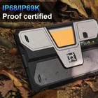 Unihertz 8849 Tank Pad E Rugged Android Tablet with Projector, 12GB RAM + 512GB.