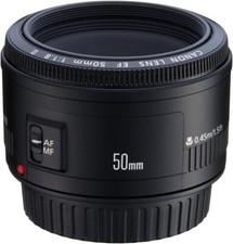 Canon EF 50mm f/1.8 II Standard Prime Lens for Rebel Digital EX