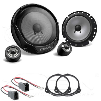 KENWOOD LAUTSPRECHER für OPEL CORSA D 2006-2014 Front Vorn Tür 2-Wege 300W #AEGO