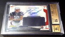 BGS Pristine 10 Autograph Rc Jersey Refractor Jimmy Garoppolo Auto 2014 Rookie