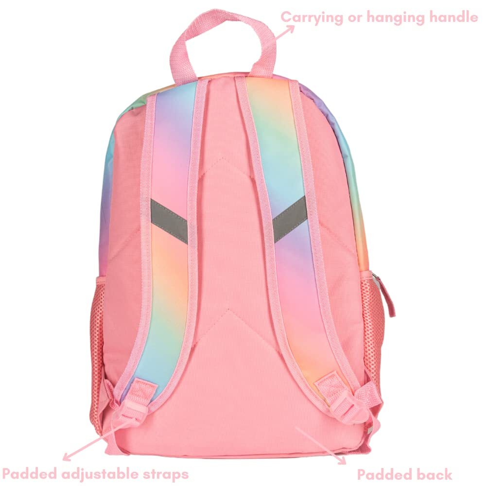 Cute Kids School Backpack - Hummingbird Print Daypack For Students, Adjustable & Roomy - View #7