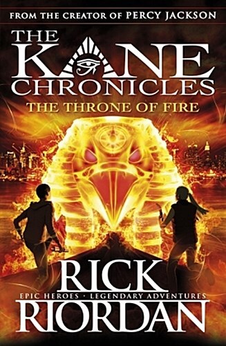 Thumbnail - Rick Riordan / The Kane Chronicles 02. The Throne Of Fire /