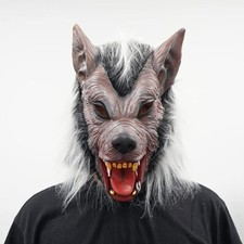 Werewolf Mask Latex Werewolf Mask Full Head Werewolf Mask Halloween Werewolf