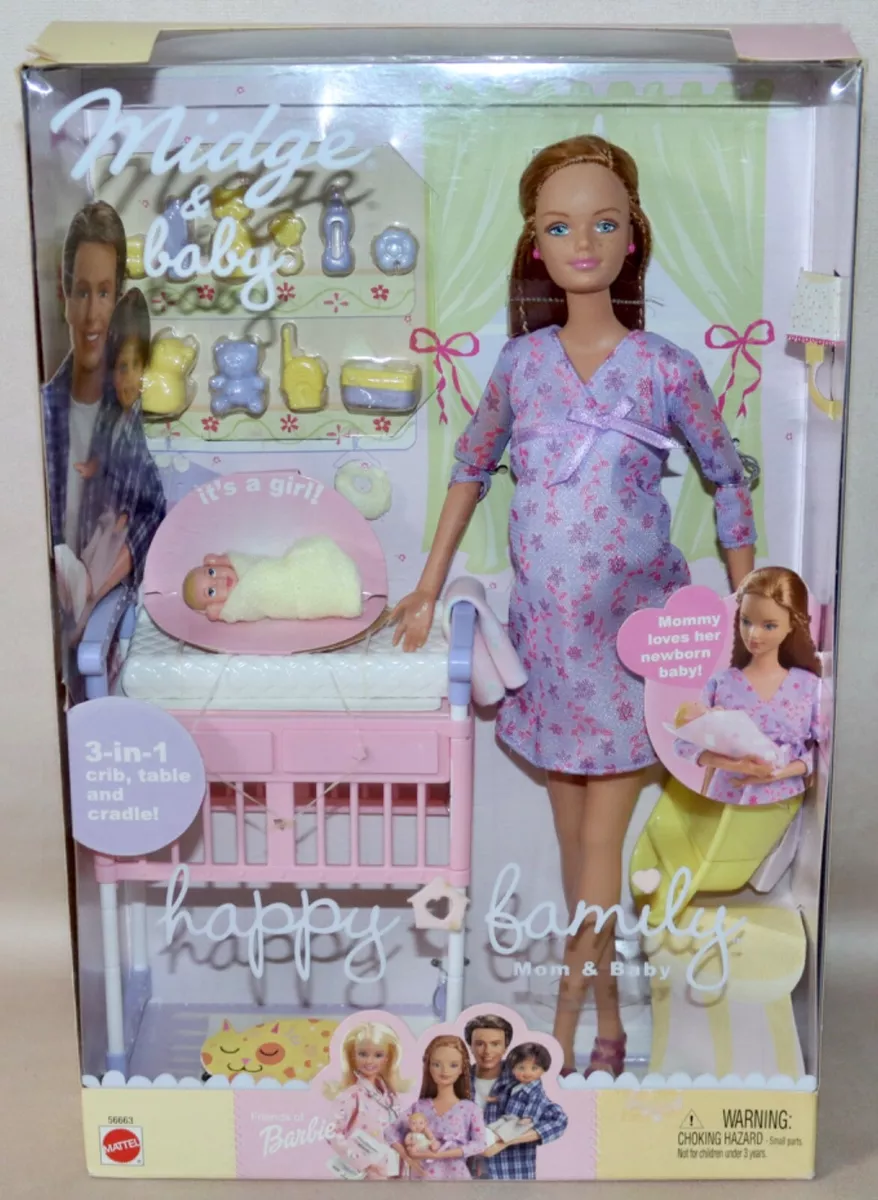 Barbie Midge And Baby Happy Family (56664) for sale online