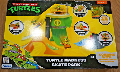 TEENAGE MUTANT NINJA TURTLES TURTLA MADNESS SKATE PARK 3+ NEW