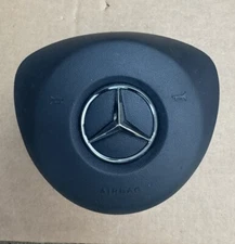 2012-2015 Mercedes ML350 Driver Wheel Airbag Air Bag BLACK OEM