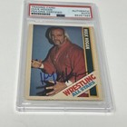 HULK HOGAN SIGNED 1985 O'QUINN WRESTLING ALL STARS #1 PSA/DNA Autographed