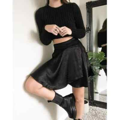 Silky velor mini skirt｜being｜Sサイズ ANDMARY】Silky velor