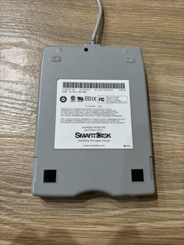 SmartDisk FDUSB-TM2 Mitsumi D353FUE USB External 3.5" Floppy Disk Drive - 第 1/4 張圖片