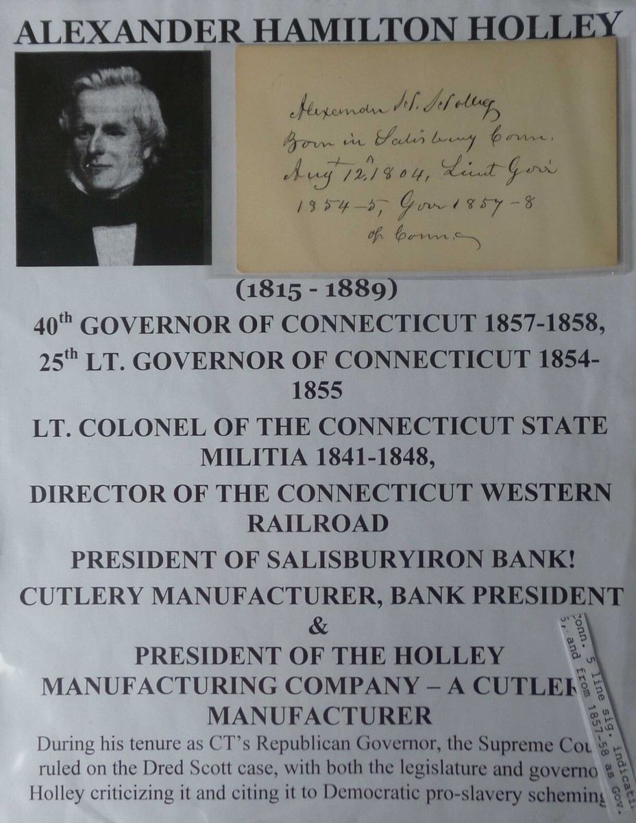 Great Antique Handwritten Document by Alexander Hamilton Holley