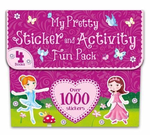 Pretty Sticker & Activity Fun Pack None Novelty_book Like New