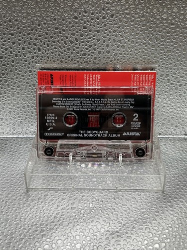 The Bodyguard : Movie Soundtrack : Vintage Cassette Tape Album from 1992 - Picture 4 of 4