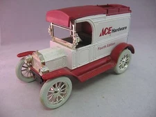 Vintage Ace Hardware 1913 Model T Van Bank Made in USA