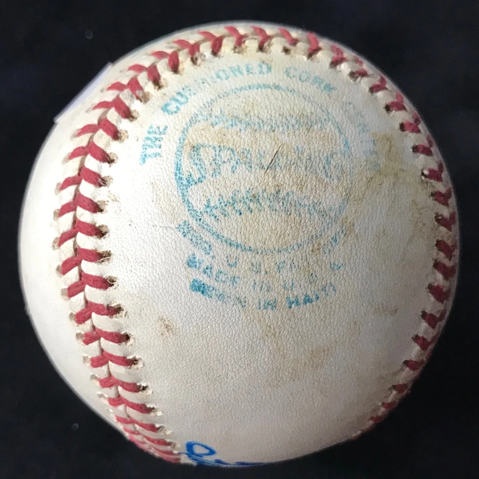 FRANK ROBINSON VINTAGE 1976 AUTOGRAPHED SIGNED AL SPALDING MCPAHIL BASEBALL SGC - Image 4 of 4