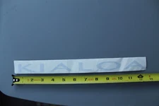 Kialoa Kayak Paddle Hawaii Aloha Original XXL Skateboarding STICKER Window DECAL