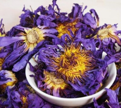 #ad Blue Lotus Flower Wild Crafted Flowers Tea Freshly Packed $8.95