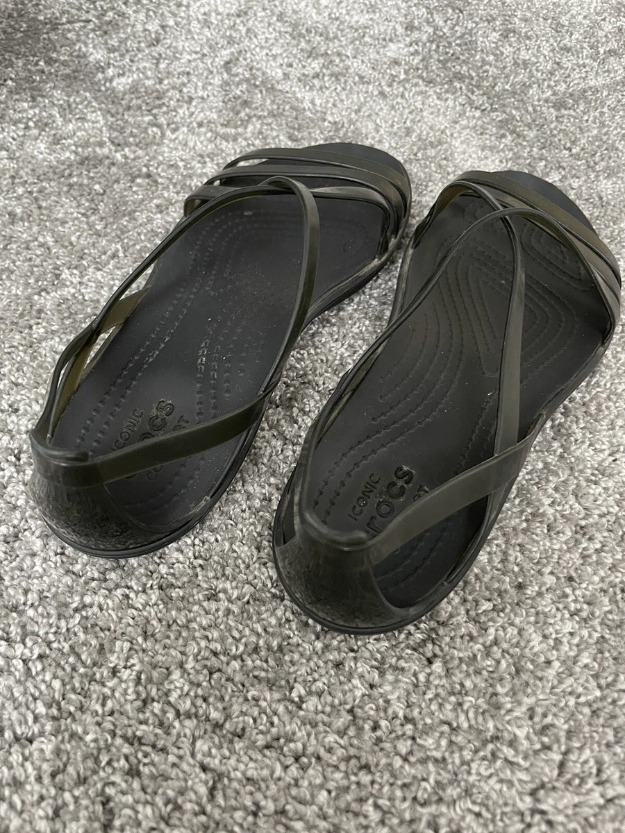 Crocs Women s Isabella Strappy Sandal Open Toe Size UK 3 W4 33 34