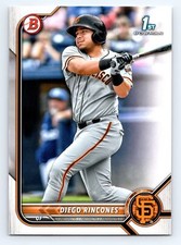 2022 Bowman #BP-65 Diego Rincones Prospects San Francisco Giants