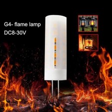 Ampoule LED G4 à effet flamme vacillante, lampe à flamme brûlante - Royaume 