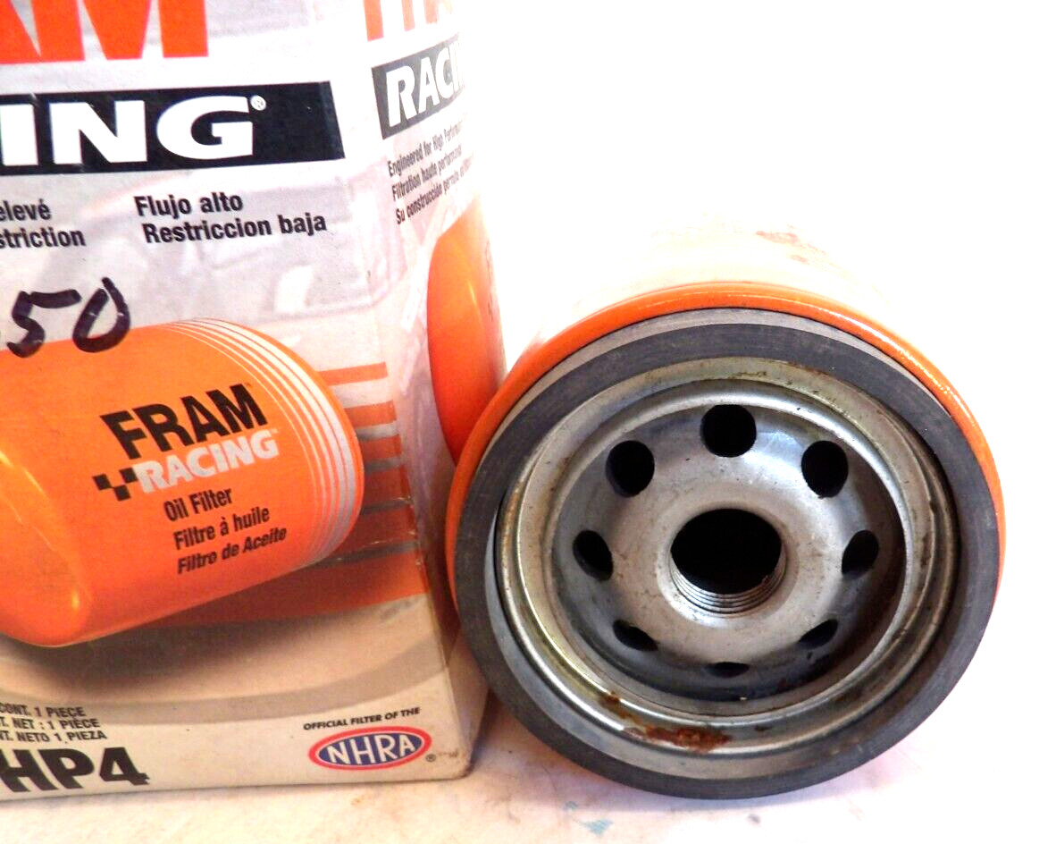 NOS FRAM HP4  RACING OIL FILTER SPIN ON