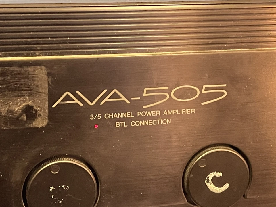 NEC POWER AMPLIFIER AVA-505 NEMCO - Image 2 of 4